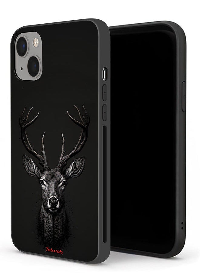 Tolwak - Apple iPhone 13 Protective Case Deer Digital Art - Image 1