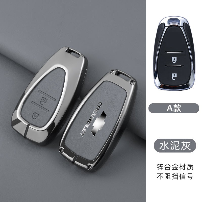Chevrolet Zinc Alloy Remote Key Case Cover for Chevrolet (Cavalier, Cruze, Sail, Equinox, Orlando, Trax) - Image 1