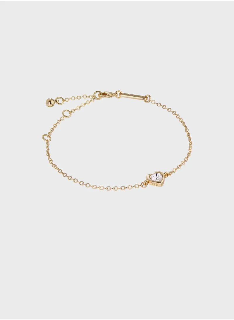 Ted Baker Hansa Crystal Heart Bracelet