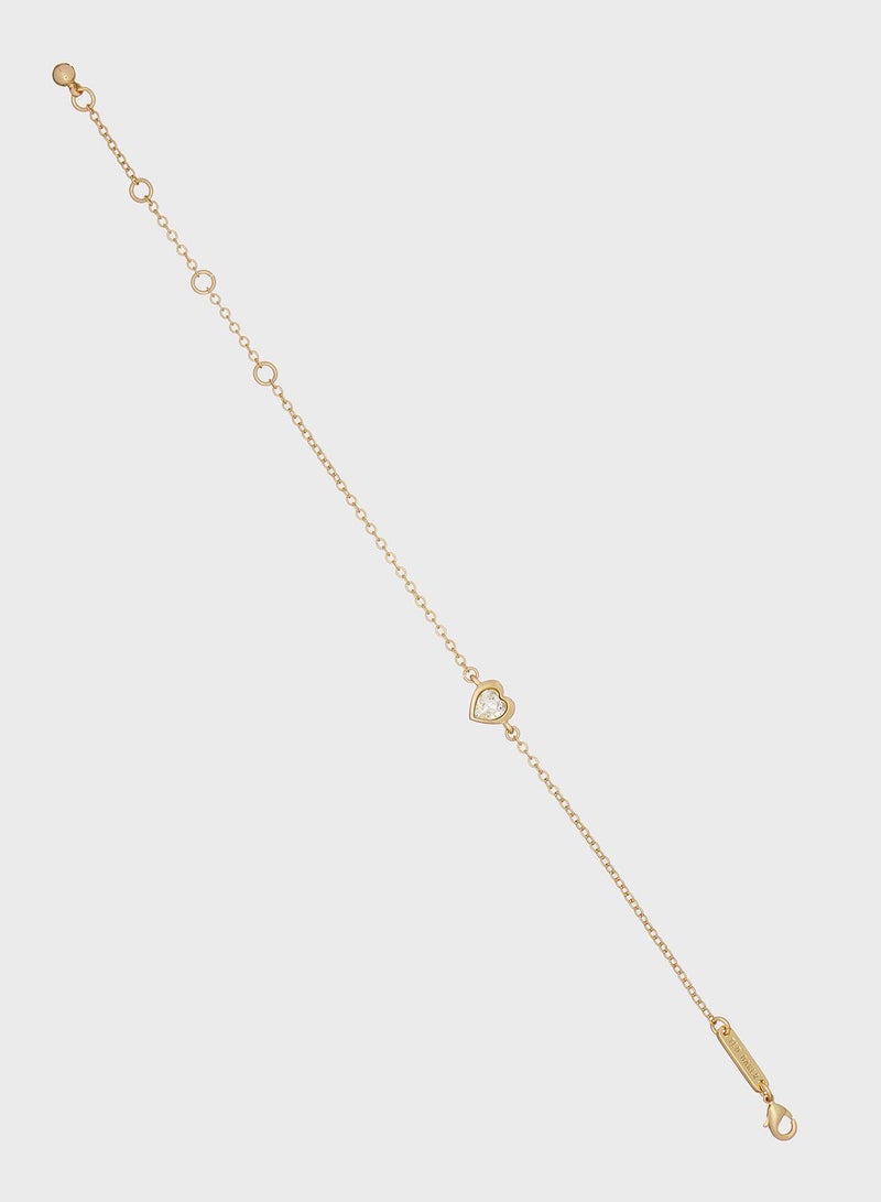 Ted Baker Hansa Crystal Heart Bracelet - Image 3