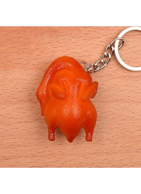 Realistic PVC Meat Keychain Models Roast Duck-Keychain