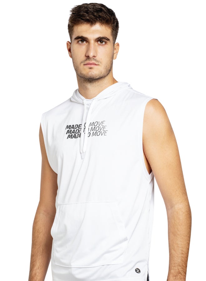 ZAECY Men's Sleeveless Training Hoodie  - Image 1