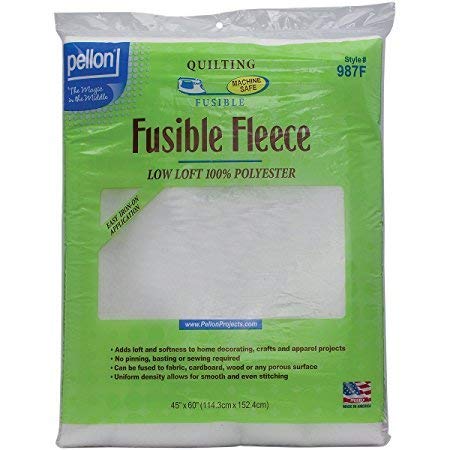 Pellon Fusible Fleece by Pellon: 45"x60" Pack-2 - Image 4