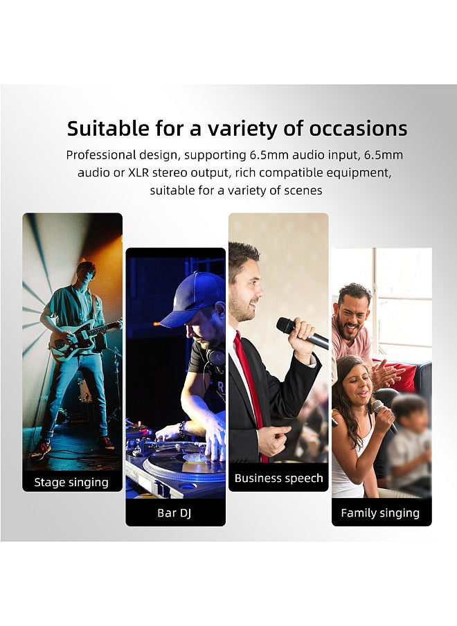 Generic - Professional Karaoke Mixer Reverberator 99 DSP Digital Audio Effector Stereoscopic Sound Effect KTV Microphone BT Reverberation Effector - Image 1