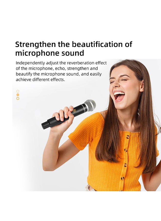 Generic - Professional Karaoke Mixer Reverberator 99 DSP Digital Audio Effector Stereoscopic Sound Effect KTV Microphone BT Reverberation Effector - Image 1