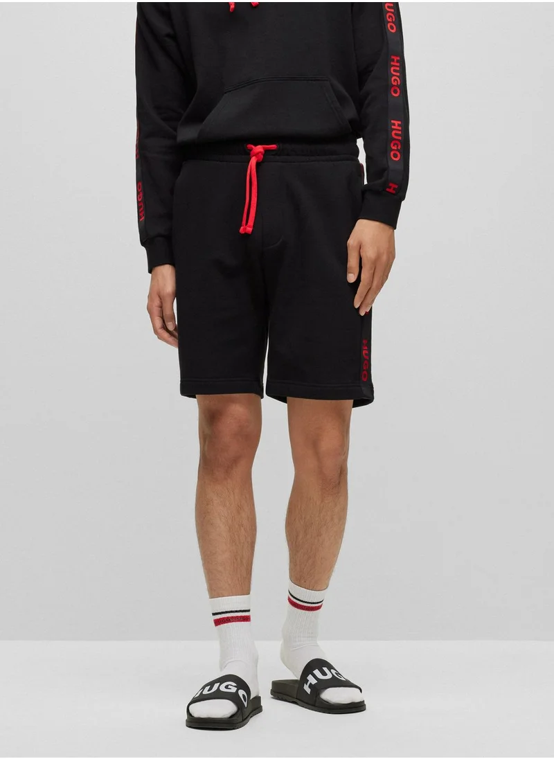 HUGO Logo Drawstring Shorts