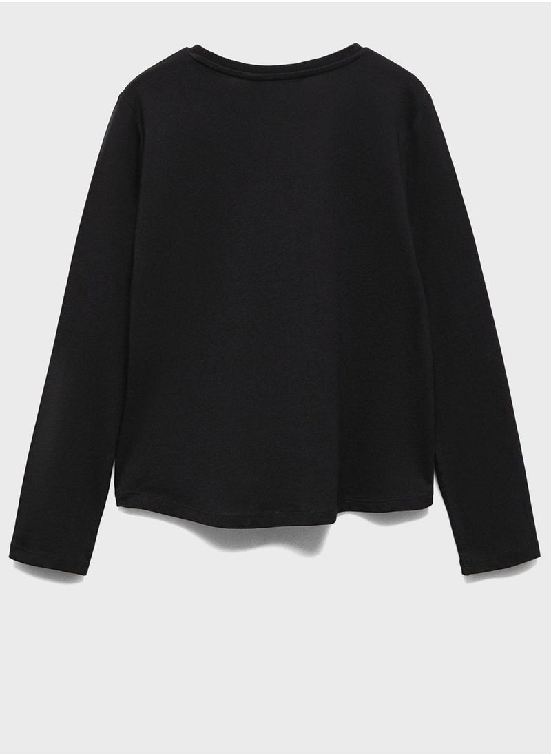MANGO - Kids Essential T-Shirt - Image 1