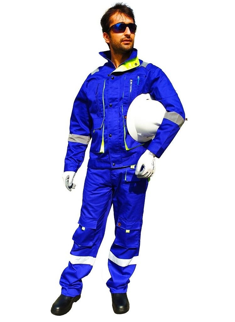 Empiral European Style Safety Pants And Shirt Royal Blue 