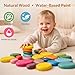 OESSUF ExtraLarge Stacking Rocks for Toddlers 13 16 PCS Wooden Montessori Toys Safe Smooth Jumbo Balancing Stones for OpenEnded Sensory Play STEM Building Blocks for Boys Girls - Image 3