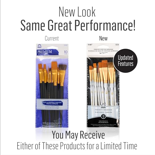 Plaid Learn to Paint Premium Brush Set, 50536 (10-Piece), 1-(Pack) - Image 2