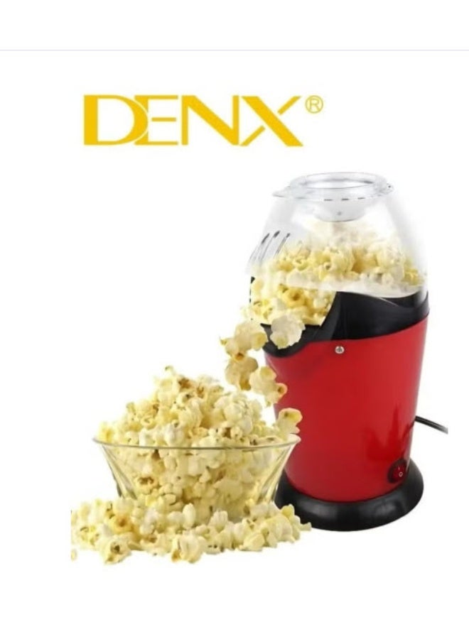 Denx Healthy 1100W hot air popcorn maker without oil DX2089 - Image 2