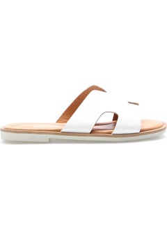 Fast Step Leather Women's Flat Slippers 227ZA16408  - Image 1