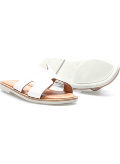 Fast Step Leather Women's Flat Slippers 227ZA16408  - Image 3