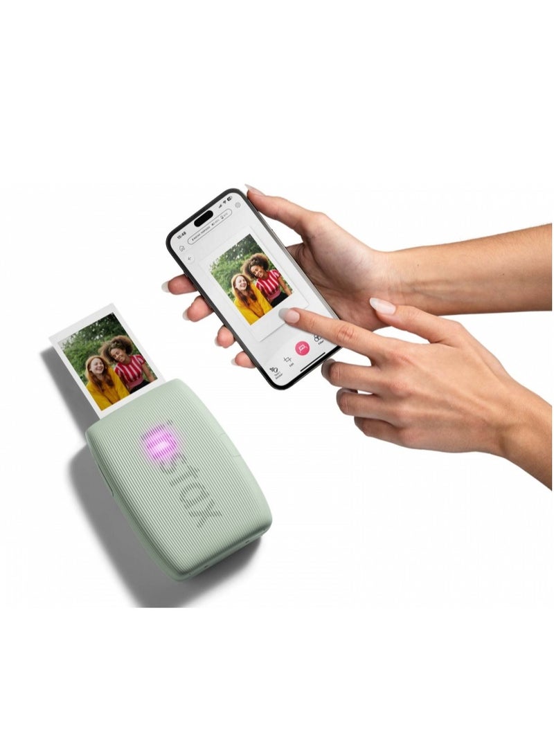فوجي فيلم طابعة الصور الذكية Instax Mini LINK 3، أخضر حكيم - Image 4