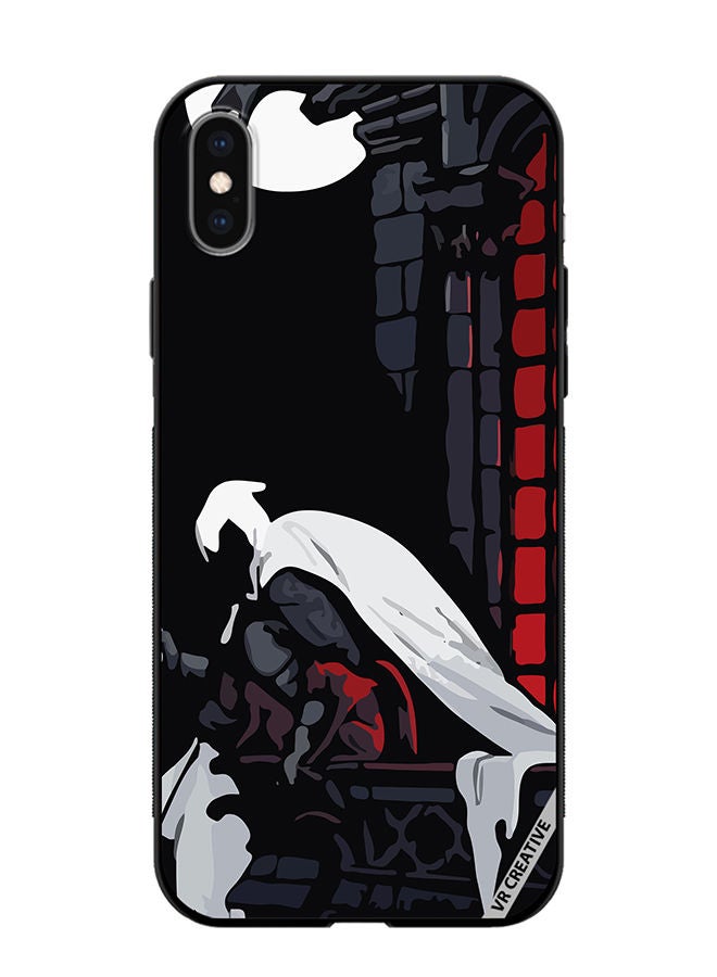 VR CREATIVE Protective Case Cover For Apple iPhone X/XS Moon Knight Design Multicolour - Image 1