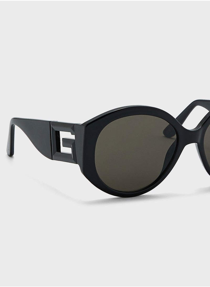 GUESS Half Frame Shape Sunglasses  - Image 4