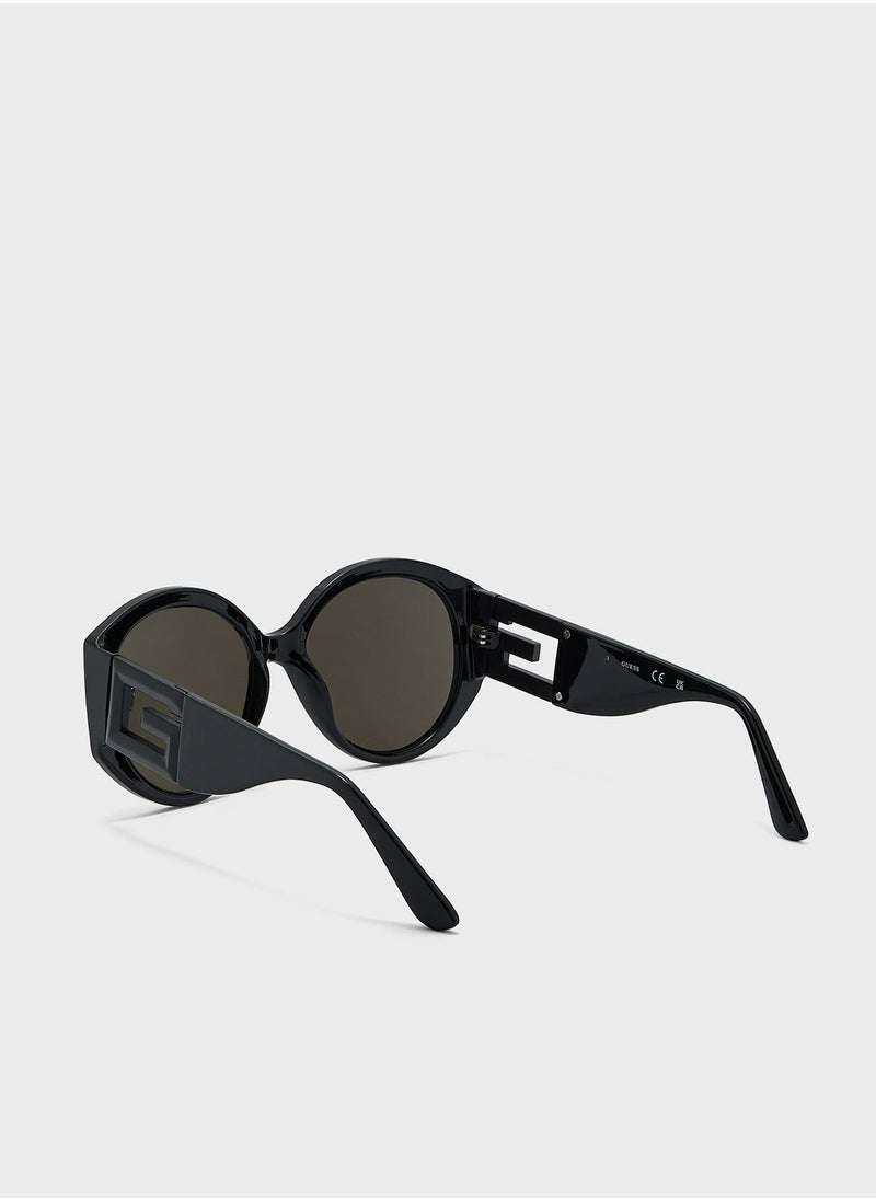GUESS Half Frame Shape Sunglasses  - Image 3