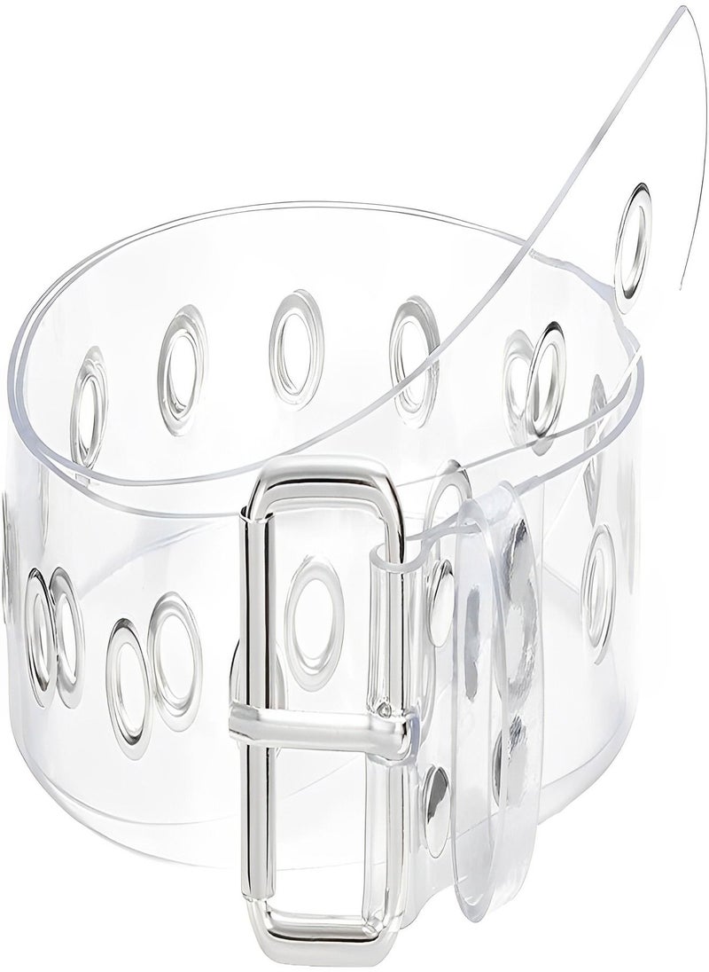Generic - Wide sheer jelly waistband with stylish buckle - Image 1
