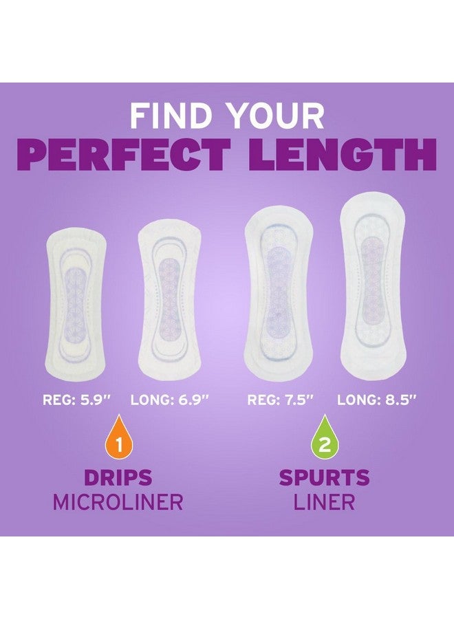 Poise Poise Daily Liners, Incontinence Panty Liners, 2 Drop Very Light Absorbency, Long Length, 114 Count of Pantiliners, Packaging May Vary  - Image 4