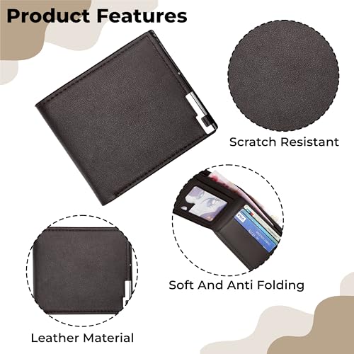 Kraptick Mens Wallets: Slim Wallets for Men with Cardholder and Money Organizer (DMFP386) - Image 4