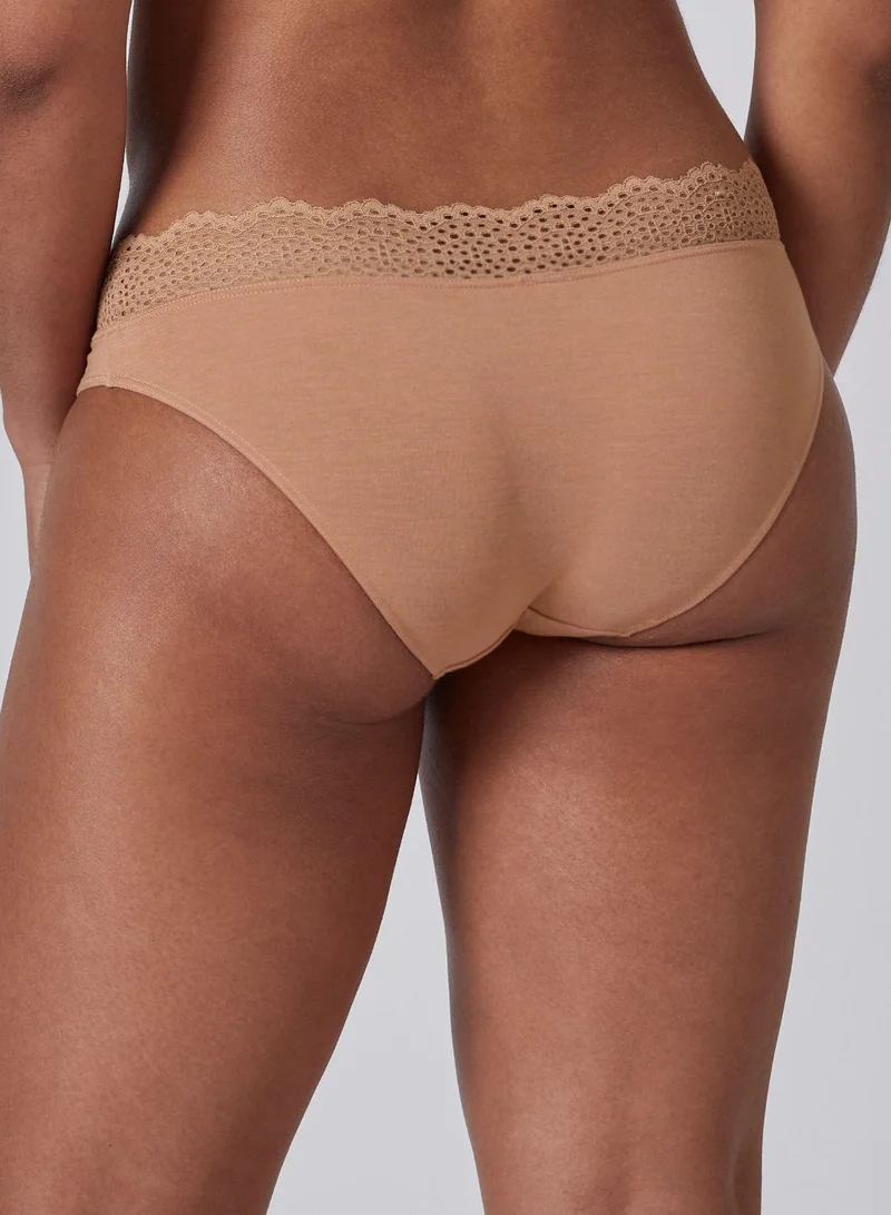 La Senza Skiny Women'S Bikini Briefs Bamboo Lace