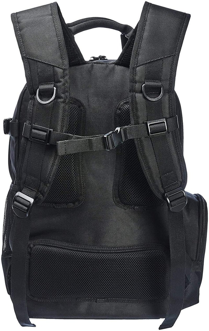 Pahal Nylon Tool Bag Backpack Waterproof Heavy Duty for Tools of Electrician,Technician,Black 19 Pockets 18 INCH - Image 4