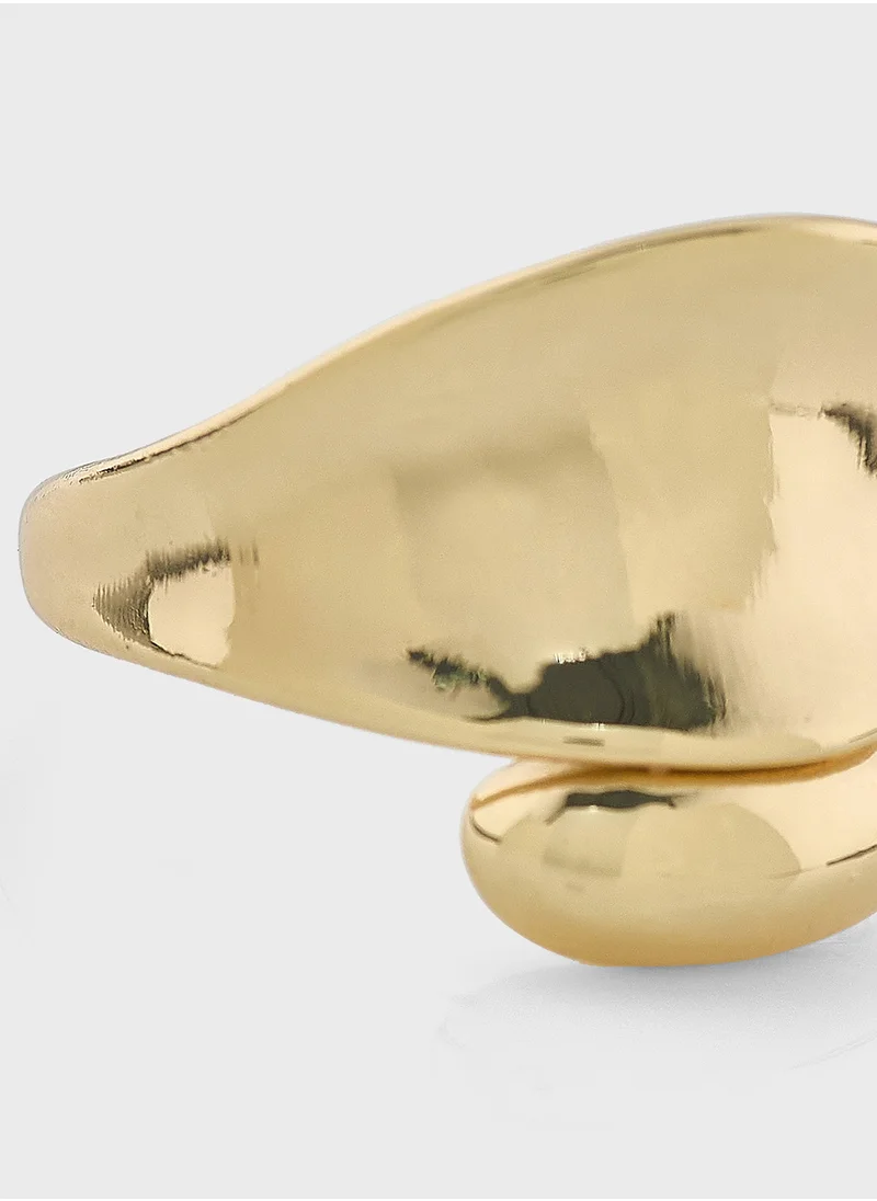 Ginger Twisted Statement Ring
