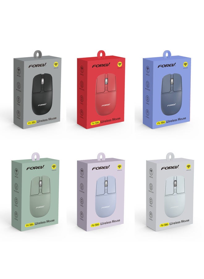 Forev Fv386 Wireless Silent Mouse Wireless Bluetooth Fashion Computer Office Business Mouse - Image 3