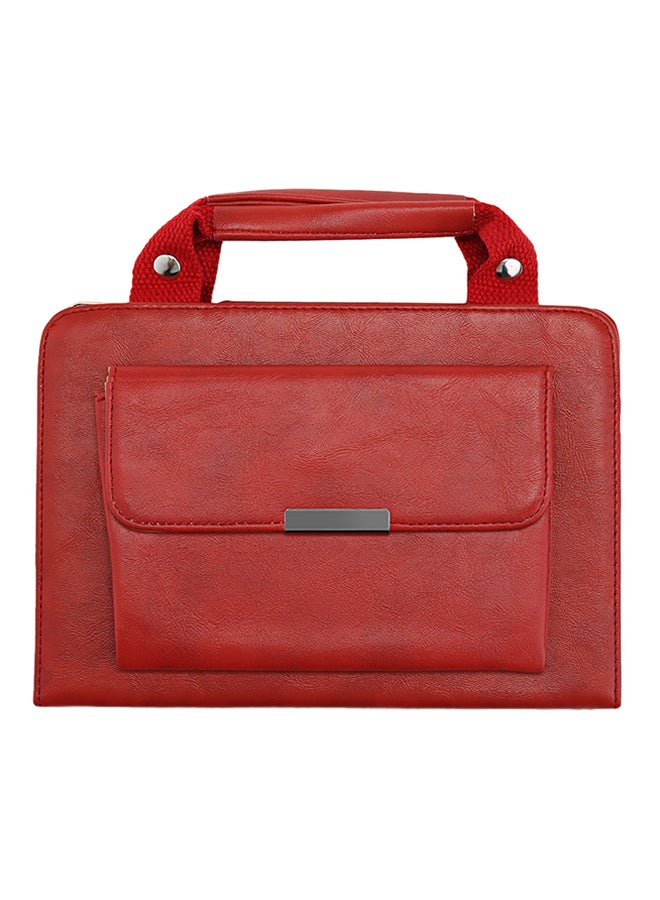 Loquat Handbag Full Protective Case Cover For Apple iPad Mini 4 Red - Image 1