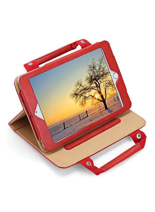 Loquat Handbag Full Protective Case Cover For Apple iPad Mini 4 Red - Image 3