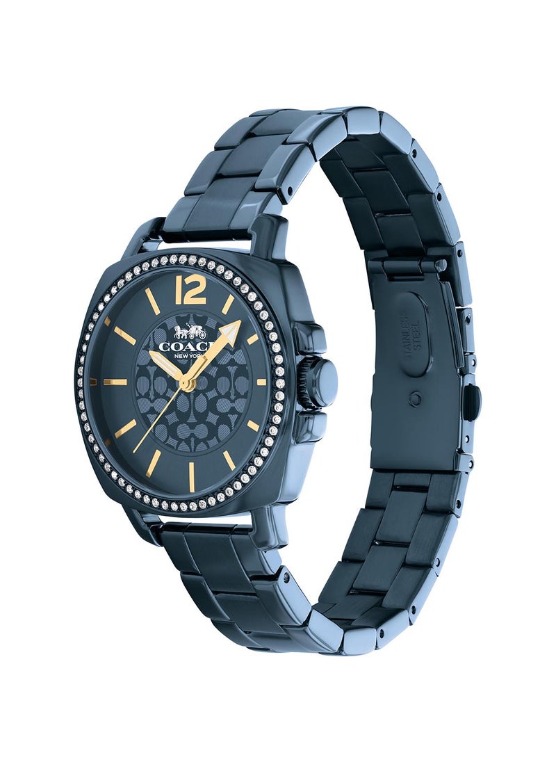COACH Women's Analog Tonneau Shape Stainless Steel Wrist Watch 14503985 - 34 Mm  - Image 3