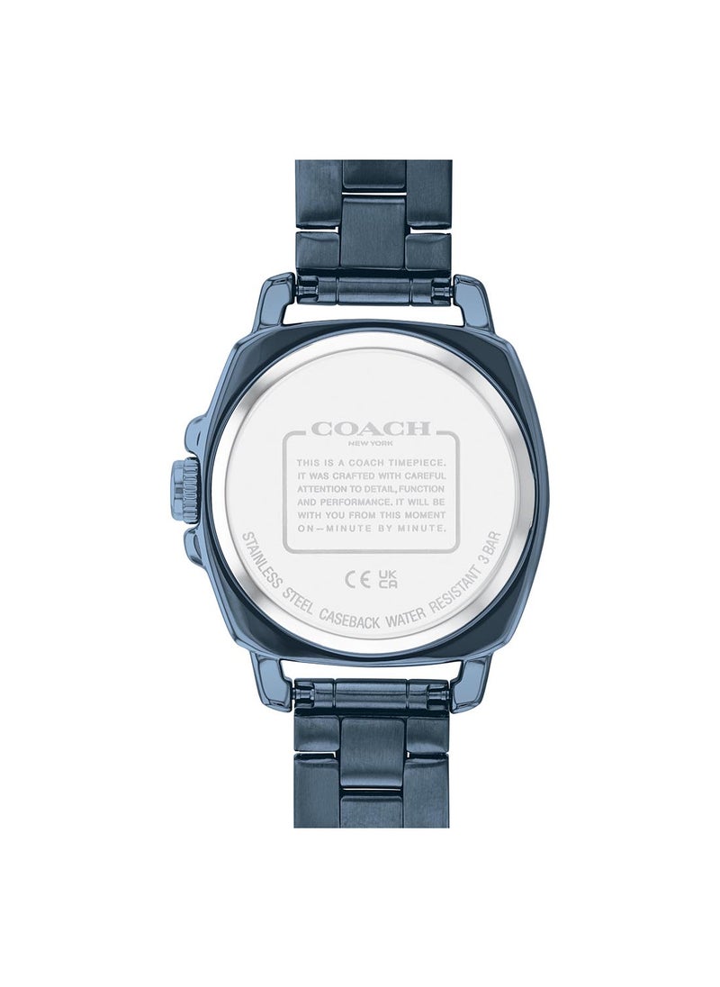 COACH Women's Analog Tonneau Shape Stainless Steel Wrist Watch 14503985 - 34 Mm  - Image 2