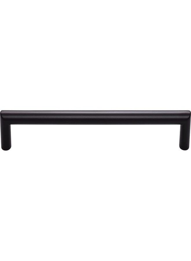 Top Knobs - TK944BLK - Kinney Pull 7 9/16" - Flat Black - Lynwood Collection - Image 1