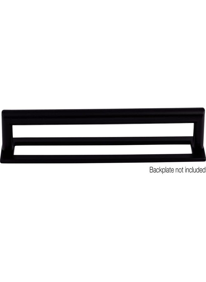 Top Knobs - TK944BLK - Kinney Pull 7 9/16" - Flat Black - Lynwood Collection - Image 3