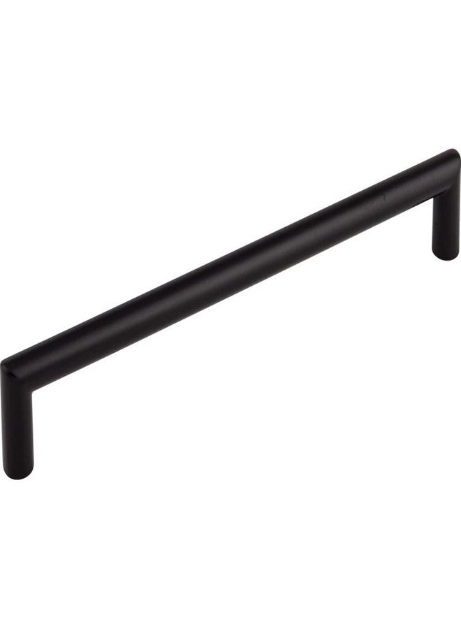 Top Knobs - TK944BLK - Kinney Pull 7 9/16" - Flat Black - Lynwood Collection - Image 2