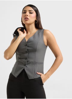 ELLA Sleeveless Vest  - Image 1