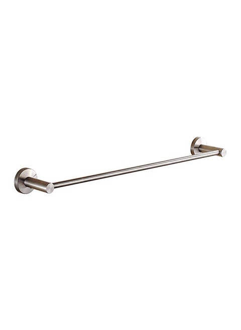 Towel Rack Towel Rack Bath Wall Mounted Towel Rail Stainless Steel Towel Storage Towel Holder Shelf Multi-Function Rack Single Shot Free Punching 41Cm for Hanging Clothes
