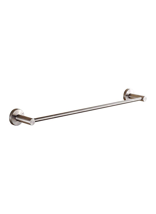 Generic - Towel Rack Towel Rack Bath Wall Mounted Towel Rail Stainless Steel Towel Storage Towel Holder Shelf Multi-Function Rack Single Shot Free Punching 41Cm for Hanging Clothes - Image 1