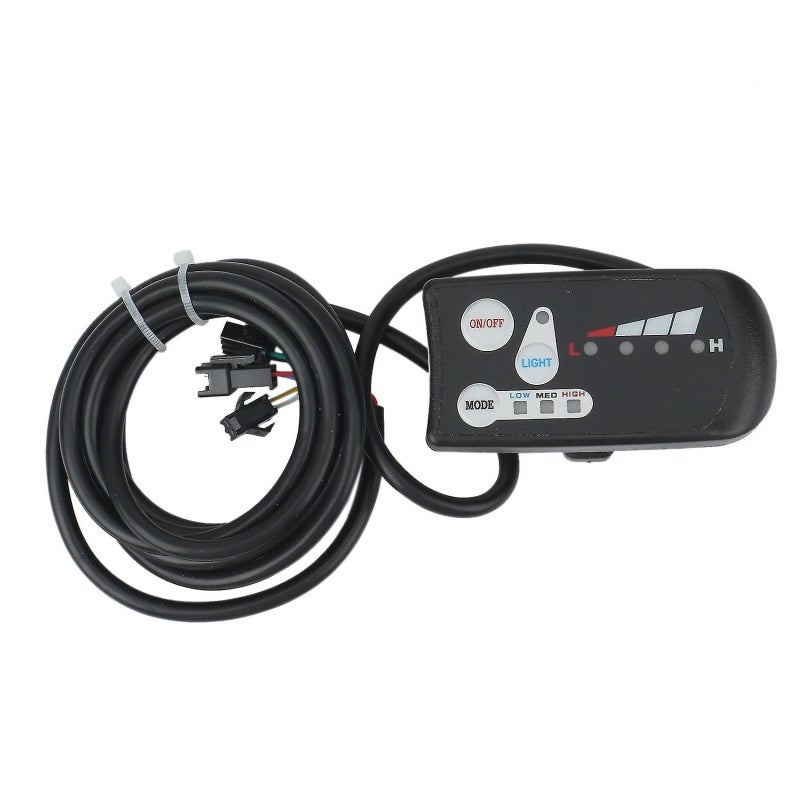 LED Display: 250W Brushless Controller, 36V Voltage, High Performance - Composite Black & Silver Material, PAS Assisted Sensing for Electric Bike Component Replacement - Image 5