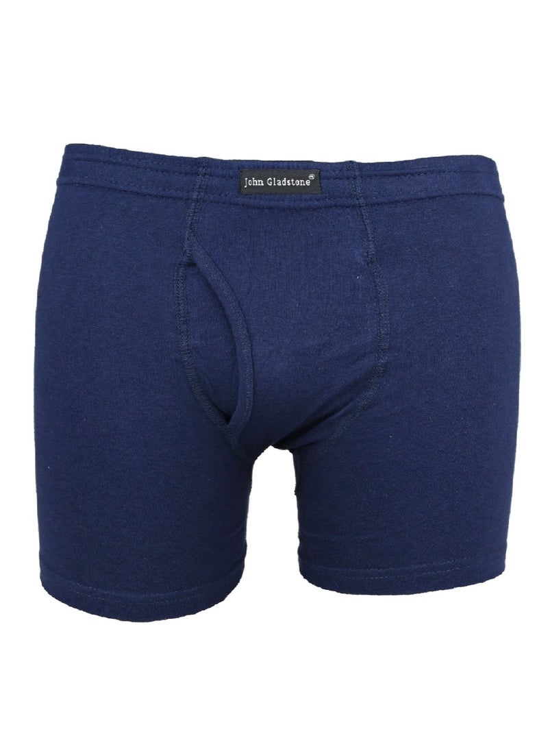 John Gladstone - John Gladstone Men's Cotton Inner Elastic Boxer - 3 Pack - Image 1
