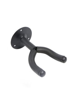 Thoraya 4Pcs Guitar Wall Mount Hanger Hook Acoustic Electric Bass Metal Holder Round Black Universal Instrument Accessories  - Image 2