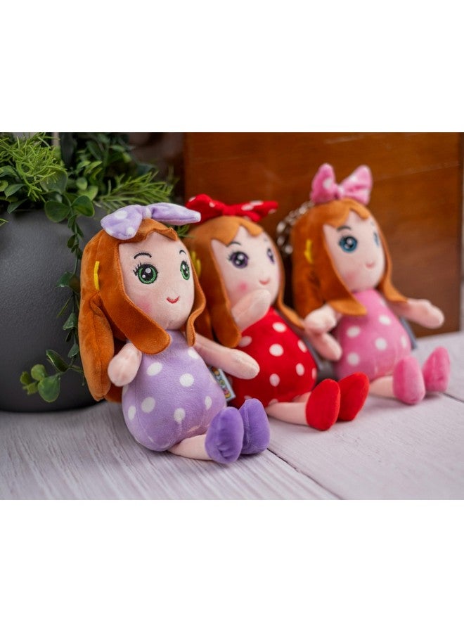 Babique Doll Hanging and Keychain Stuffed Plush Animal | Super Soft Toy | for Kids Birthday Gifts, Baby, Kids, Boys/Girls and Women (25 cm) - Image 5