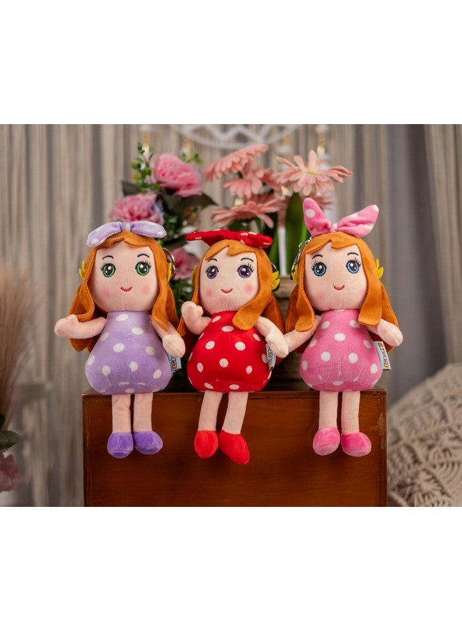 Babique Doll Hanging and Keychain Stuffed Plush Animal | Super Soft Toy | for Kids Birthday Gifts, Baby, Kids, Boys/Girls and Women (25 cm) - Image 3