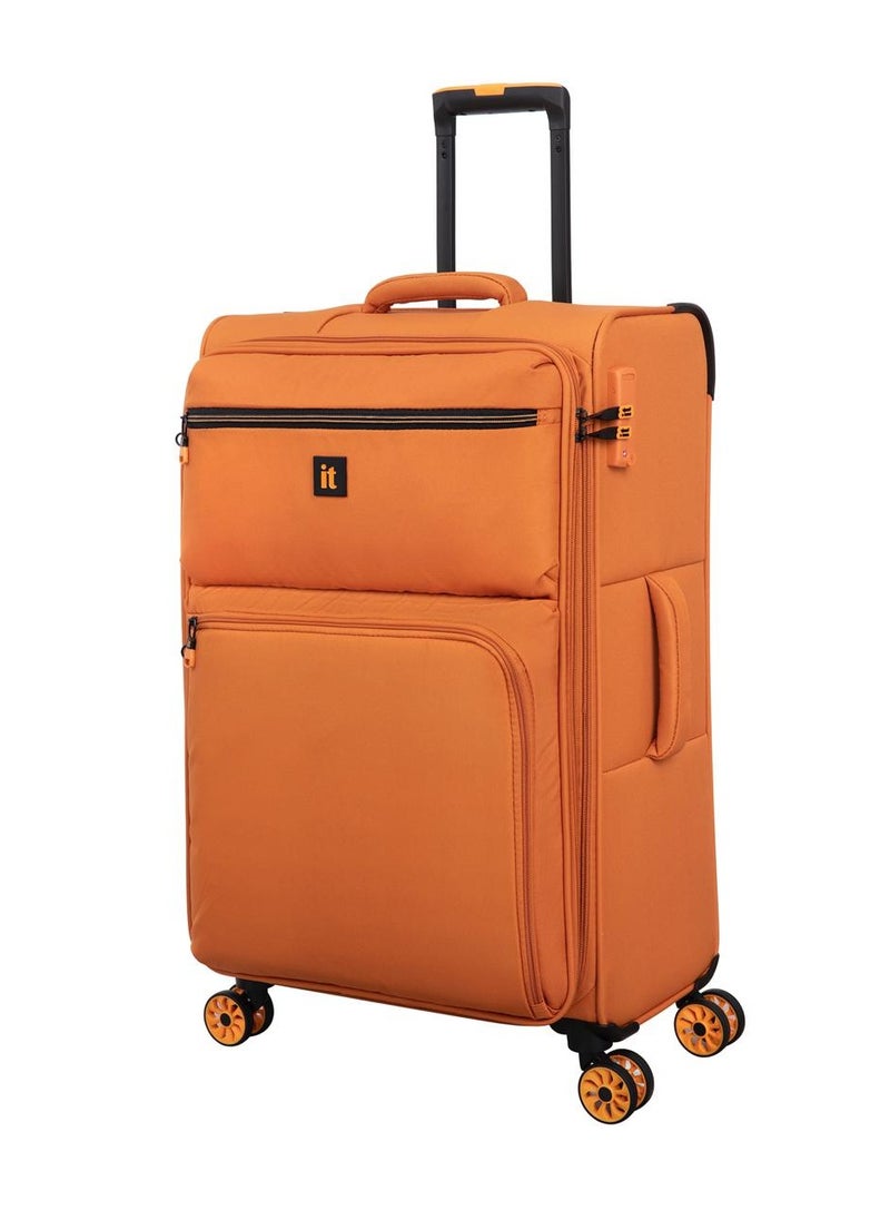 it Luggage it luggage Compartment, Unisex Polyester Material Soft Case, 8x360 Degree Spinner Wheels, Expandable Trolley Bag, Telescopic Handle, TSA Lock, 12-3149-08, Lightweight  - Image 1