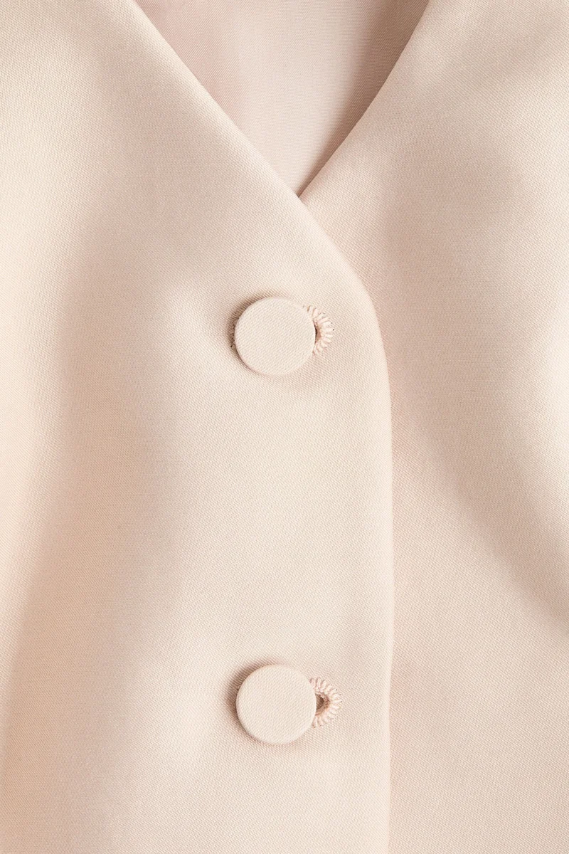 H&M V-neck peplum waistcoat