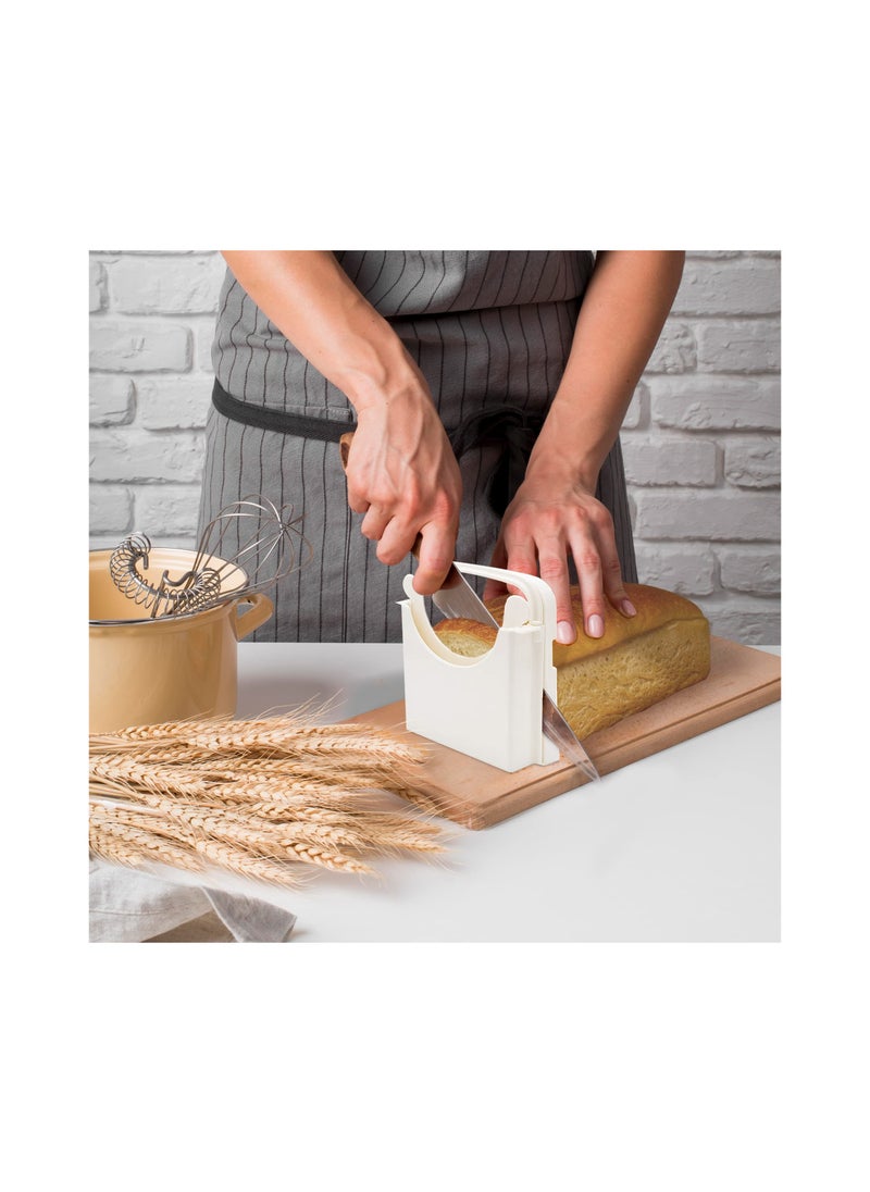 KASTWAVE - 4 Sizes Adjustable Bread Slice Slicer for Homemade Bread Single - Image 1