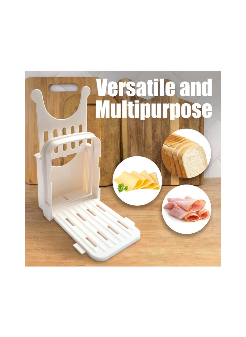 KASTWAVE - 4 Sizes Adjustable Bread Slice Slicer for Homemade Bread Single - Image 1