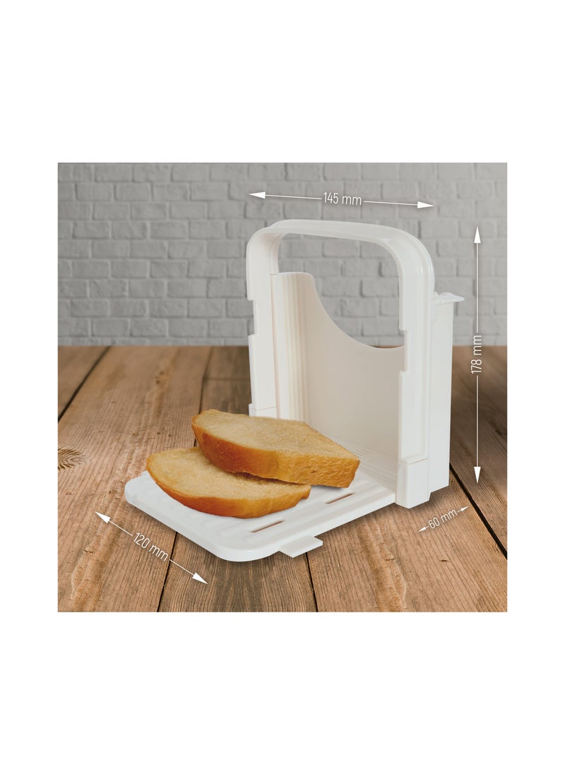 KASTWAVE - 4 Sizes Adjustable Bread Slice Slicer for Homemade Bread Single - Image 1