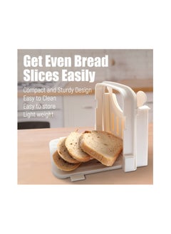 KASTWAVE 4 Sizes Adjustable Bread Slice Slicer for Homemade Bread Single  - Image 4