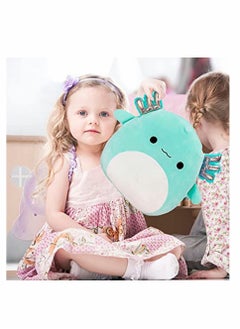 Y&D Plush Doll, Fat Dinosaur Cute Stuffed Animal, 20CM Cotton Soft Throw Pillow, Car Home Decoration Back Cushion, Best Gift for Boys Girls on Birthday, The Accompanying Toys  - Image 2